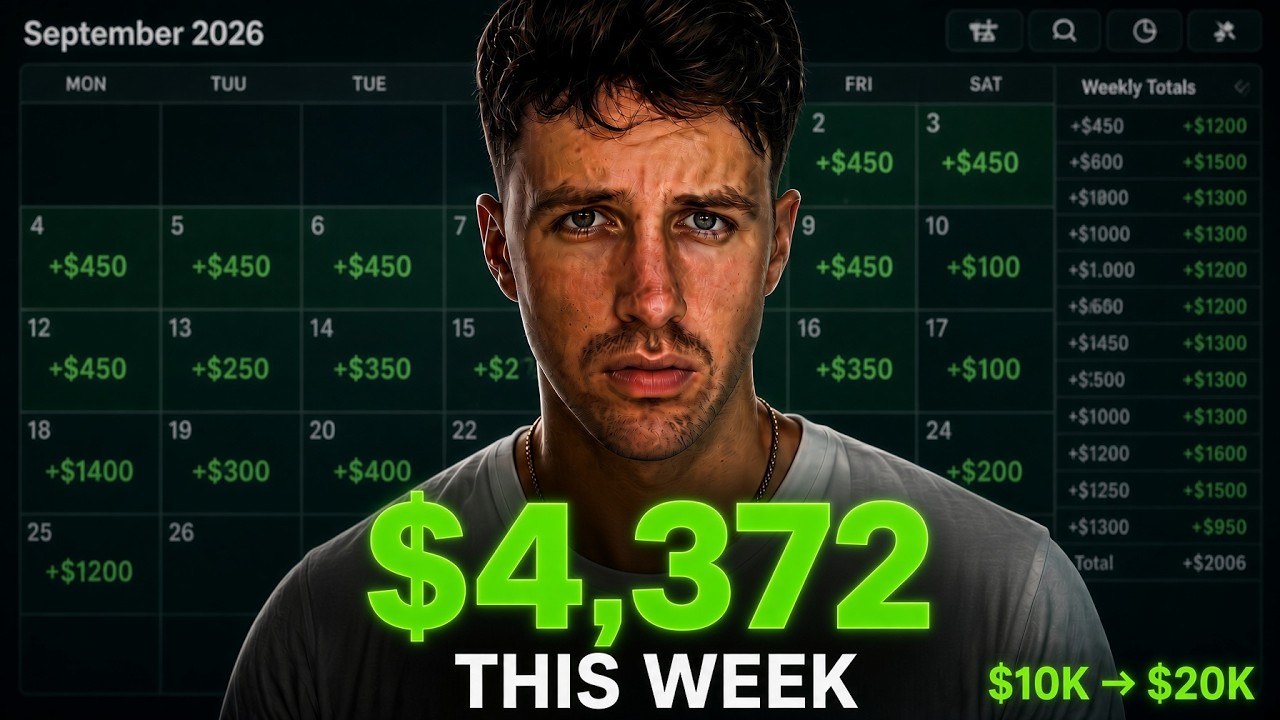 How I made $4,372  This Week Trading Breakouts ( $10k - $20K Challenge )