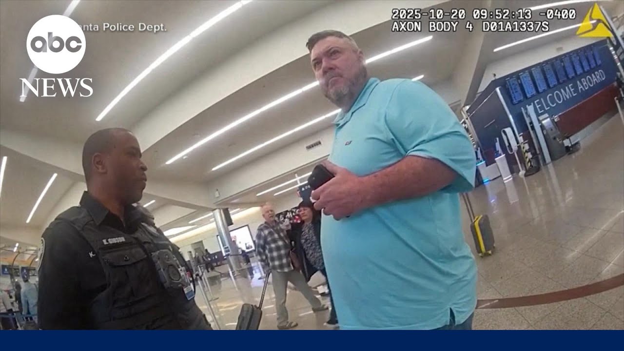 Video shows moment potential mass shooting was foiled at airport: Police