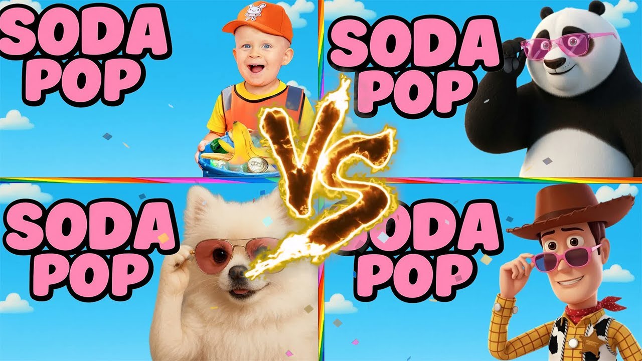 VLAD AND NIKI 🆚 SHFA 🆚 LIKE NASTYA 🆚 TOYS AND COLORS x SODA POP 🎶🎵 Who Is Best