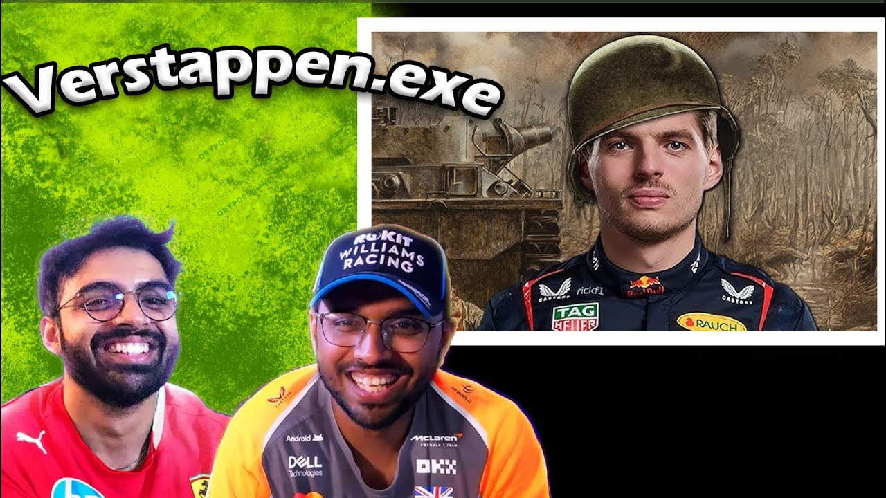 Verstappen.exe - Rick'sF1Addiction - Indians React #formula1 #f1 #f1india
