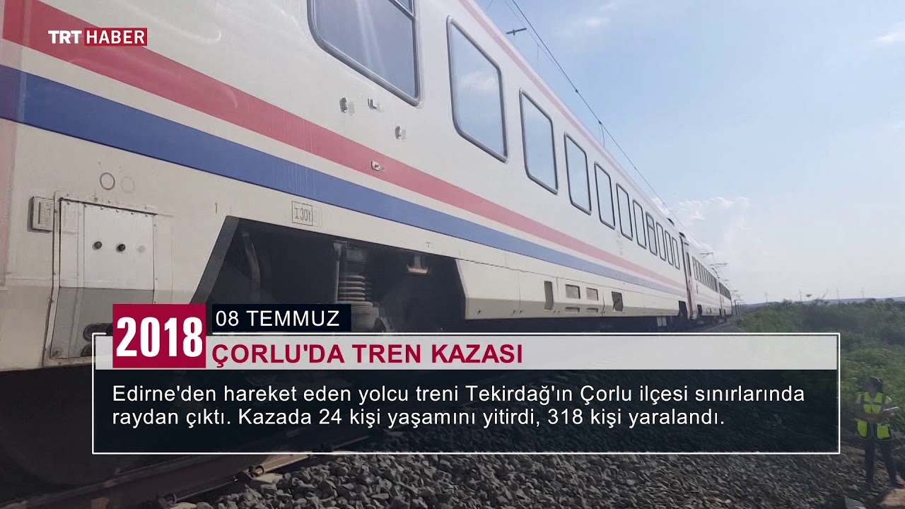 2018 Almanak - Çorlu Tren Kazası
