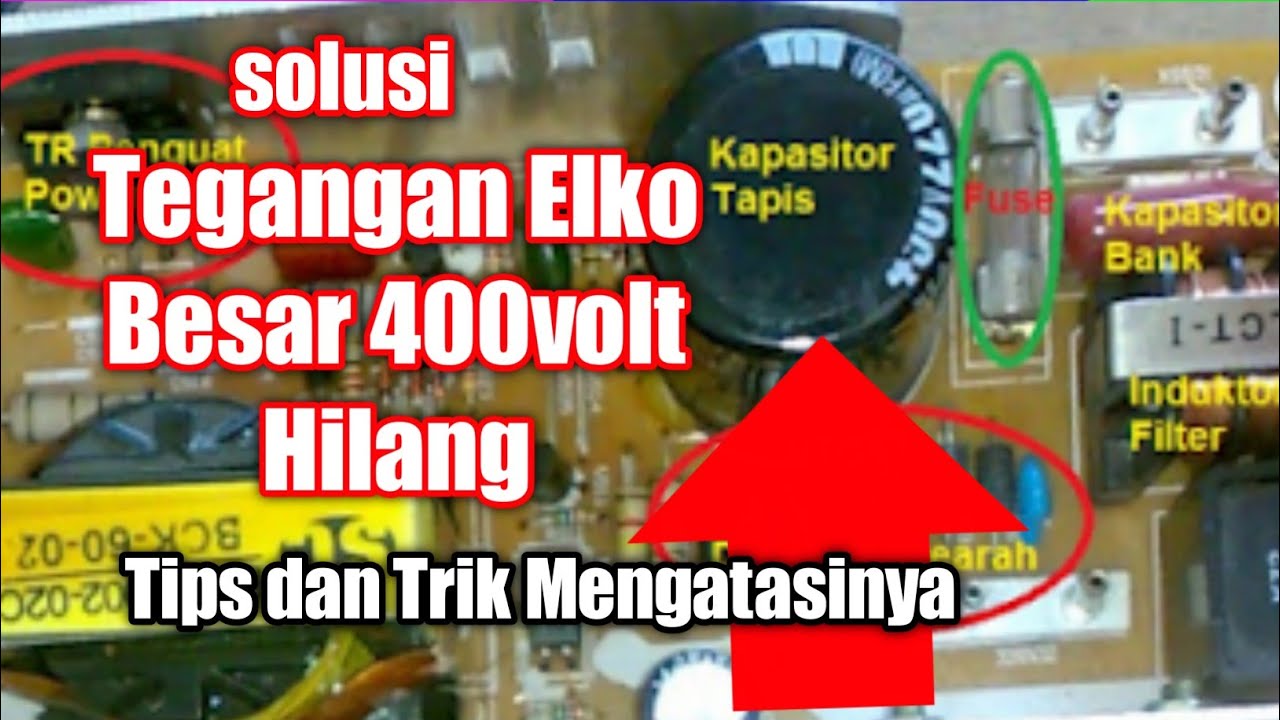 Tegangan 300volt hilang?  ini dia Tips dan Trik Mengatasinya..