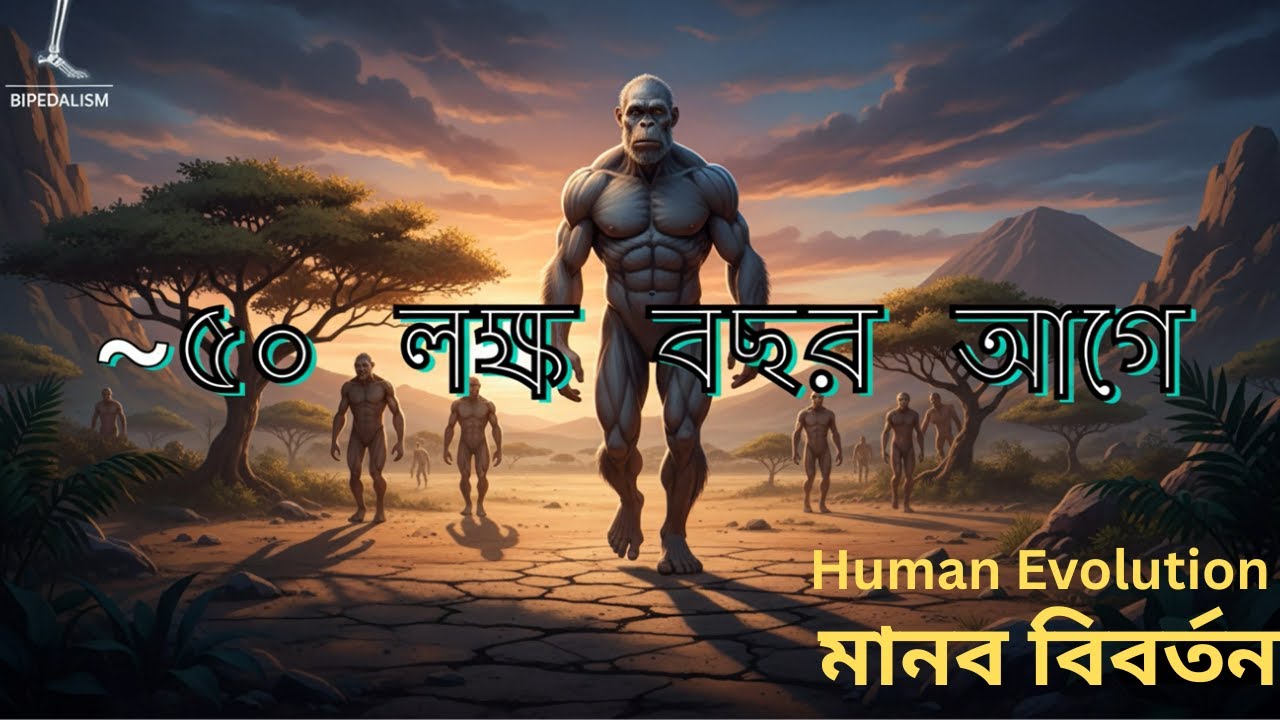 মানব বিবর্তন - সেই অজানা কাহিনী | The Unknown Story of Human Evolution