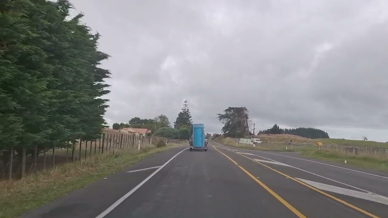 #ASMR Driving Foxton Beach To Levin And Back! No Talking. 