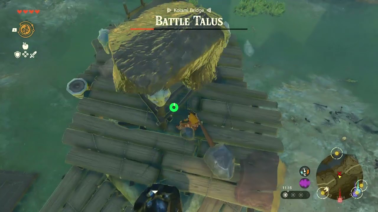 Smart way to defeat a Battle Talus [Zelda: Tears of the Kingdom]