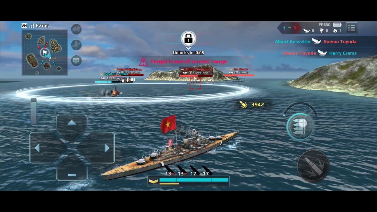 Warship Fury 5vs5:Theo yêu cầu một số bạn hâm mộ làm#video về tàu chiến#youtube #ship ⭐⭐⭐