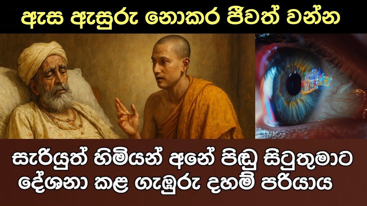 සම්මා දිට්ඨිය ගැන සැරියුත් හිමියන් අනේ පිඬු සිටුහට දේශනා කල ගැඹුරු දහම් පරියාය | #lordbuddha