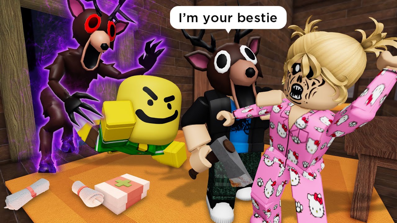 THE CRAZY DEER IS OBSESSED WITH ME 😳🦌 (99 Nights in the Forest) 🎄🐻 Roblox Funny Moments