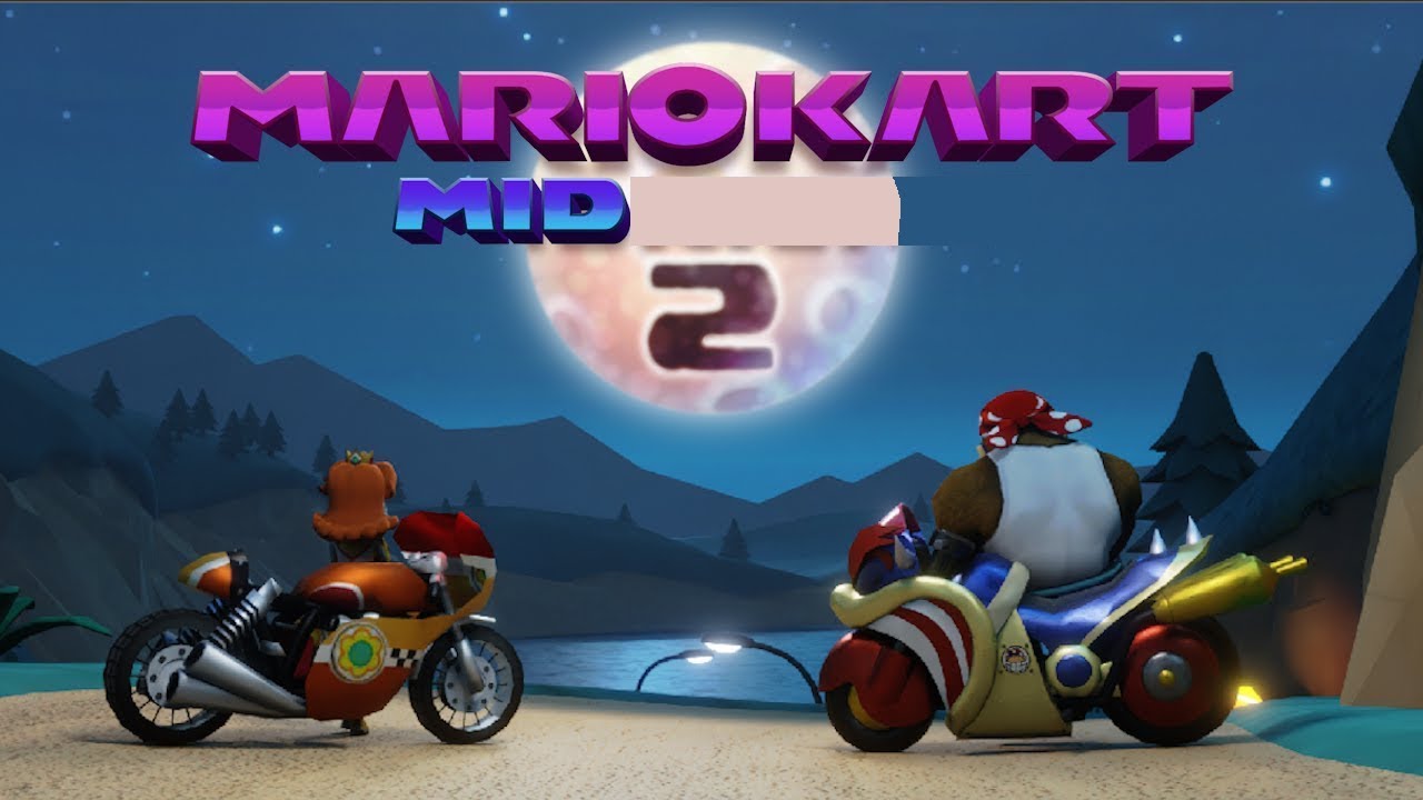 Mario Kart Wii Midnight 2 Footage Part 3 (The part where I lose my mind...)