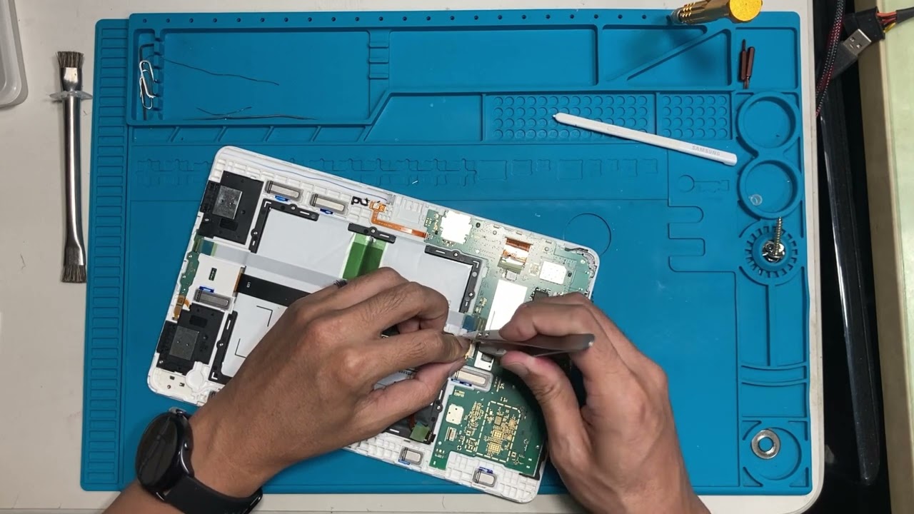 SAMSUNG Galaxy Tab A6 快速拆解教學 DIY 更換電池