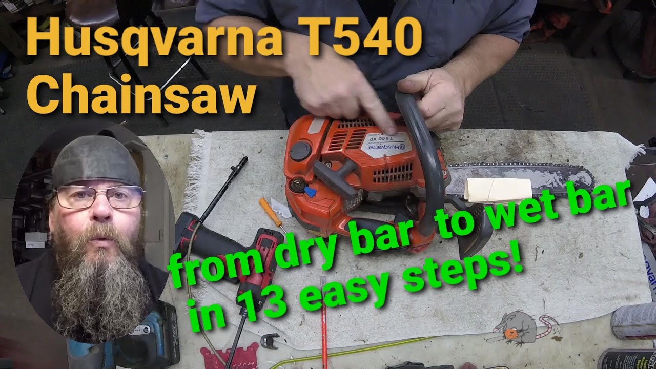 Husqvarna T540 Chainsaw Oiling Issues