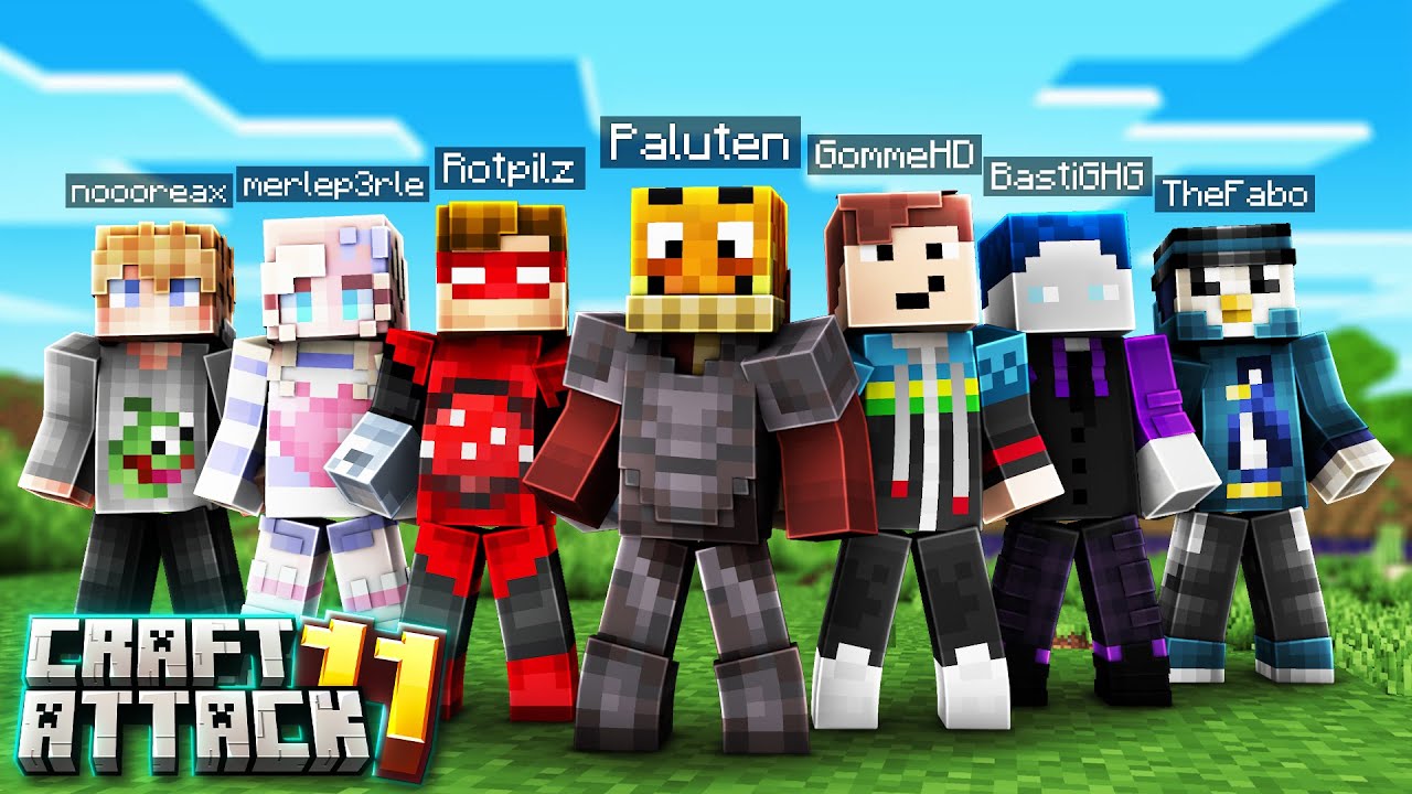 XXL Youtuber treffen bei den EDGARIANERN | Craft Attack 11 #10