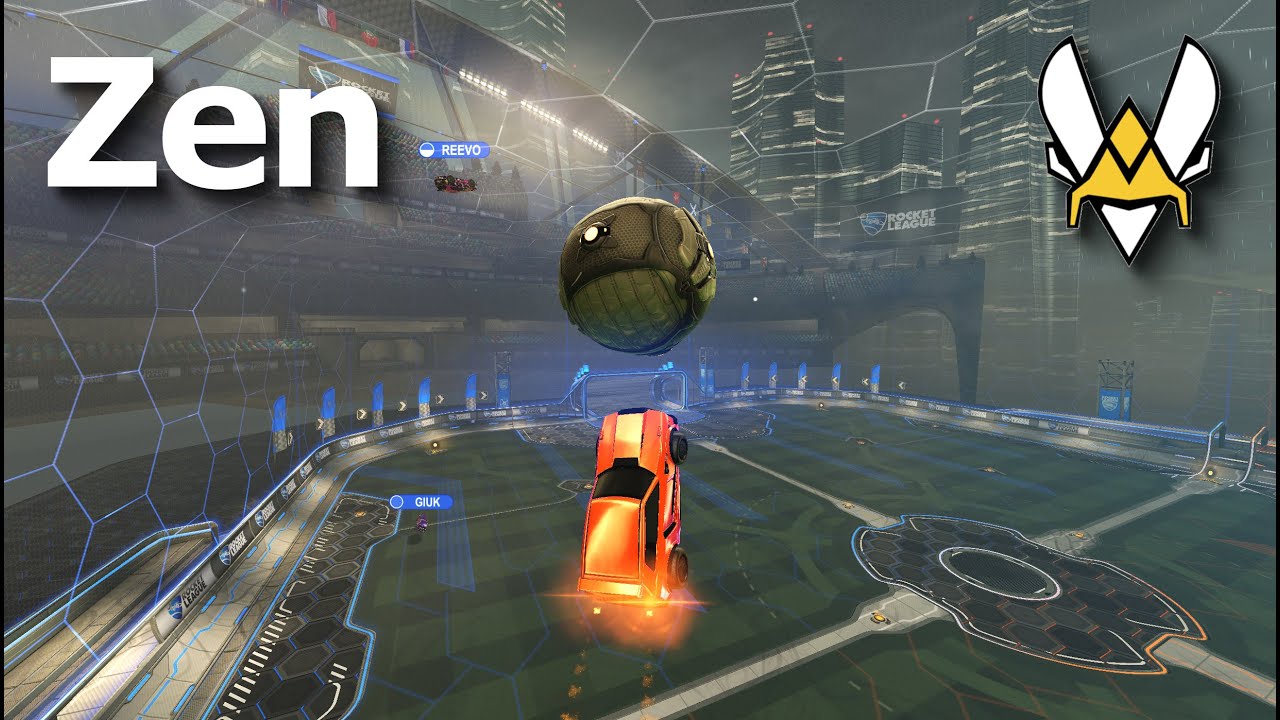 ZEN is UNBELIEVABLE in Ranked (SSL 2v2 Rocket League)