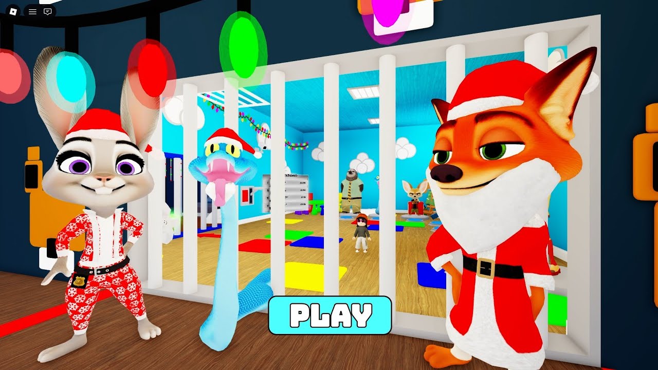 ZOOTOPIA 2 PRISON RUN! Obby roblox Gameplay Nonstop Walkthrough No Death 4K