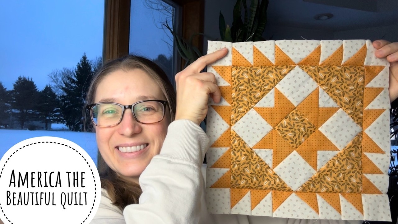 America the Beautiful quilt, Working through my WIPS, VLOG