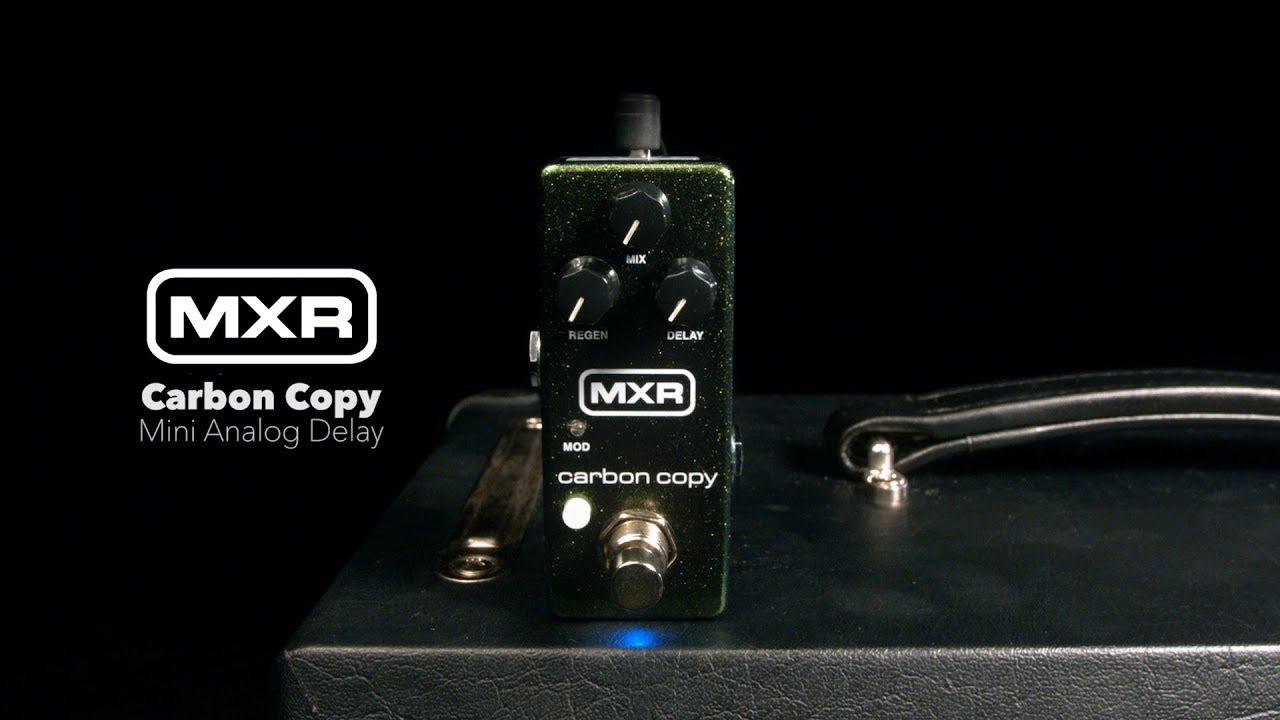 MXR Carbon Copy Mini Analog Delay | Gear4music demo