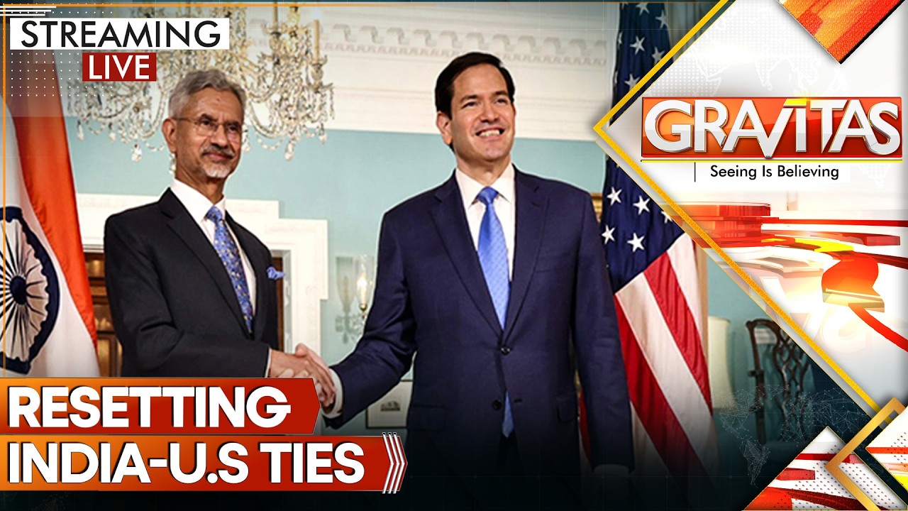 GRAVITAS LIVE: Rubio Faces Tough Wion Question; Has U.S. Managed to Mend Ties With India? | WION