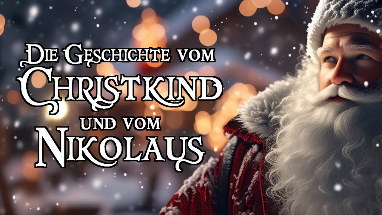 Die Geschichte vom Christkind und vom Nikolaus 🎅 (ein M&auml;rchen zum Tr&auml;umen und Einschlafen - H&ouml;rbuch)
