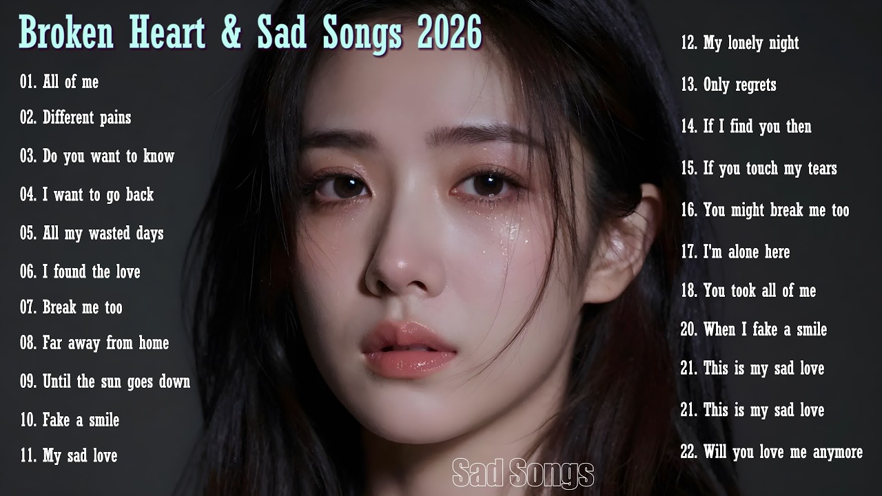 Broken Heart & Sad Songs 2026 - NiExshadow || New English Sad Songs Playlist