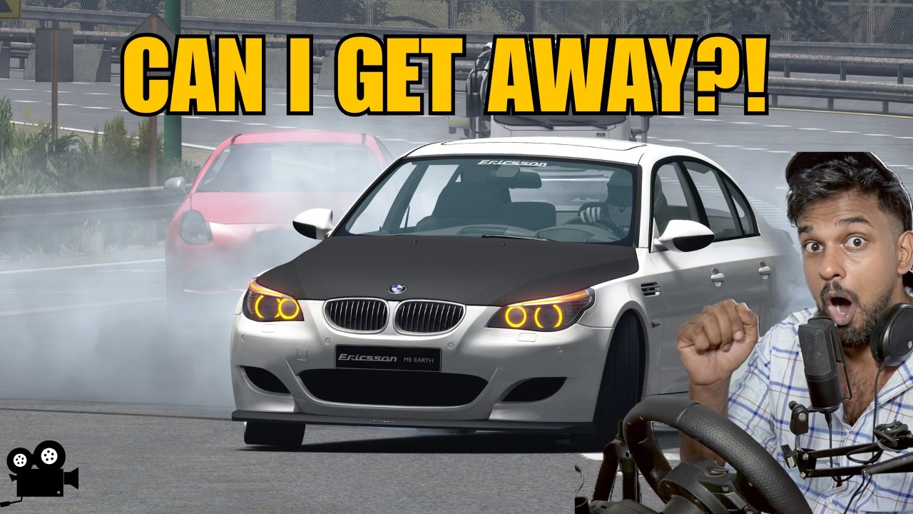 DELIVERY FOR MAFIA IN BMW| HIGHWAY ESCAPE |  Cinematic |Thee Thuppum| Assetto corsa|
