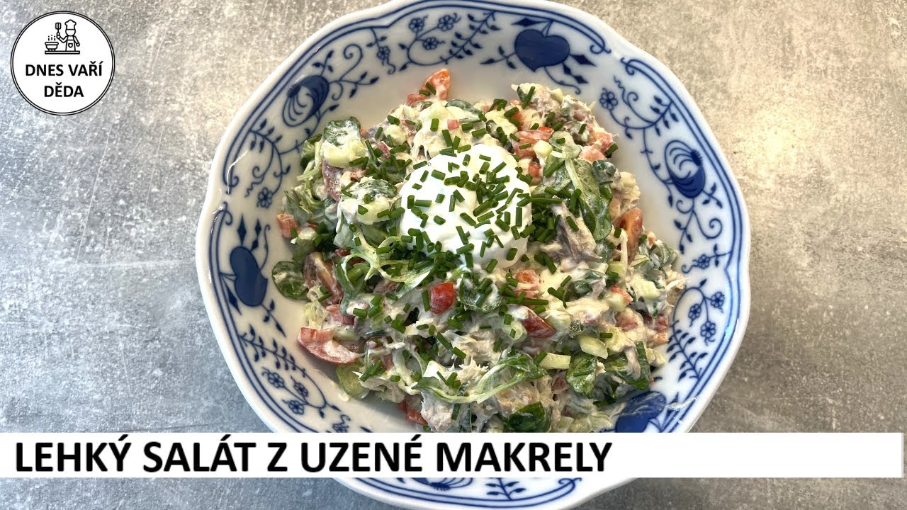 Lehký salát z uzené makrely  | Josef Holub