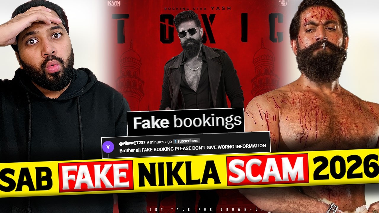 Toxic FAKE Booking Exposed: Yash Did It All | Toxic Advance Booking Report And Collection