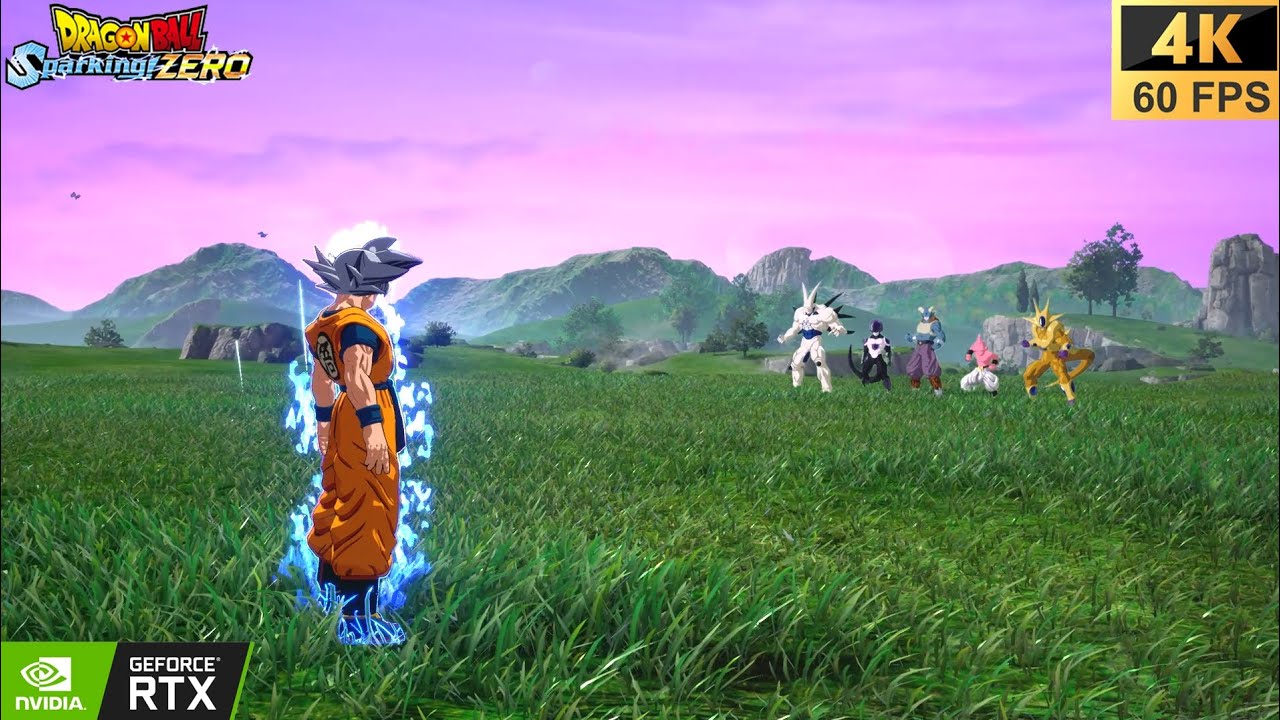 Goku CC VS Super Villain's, Epic & Intense Clash, Dragon Ball Sparking Zero, 4K 60FPS.