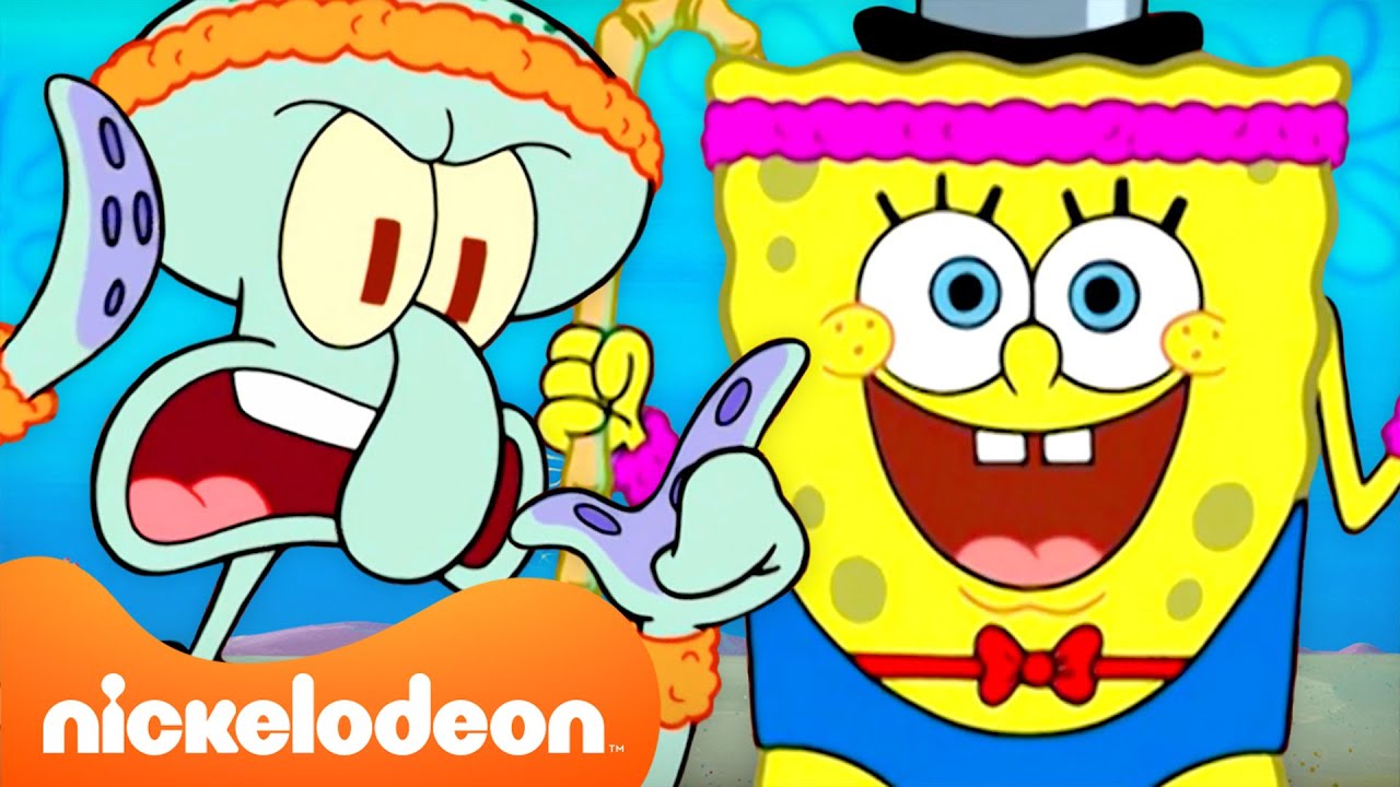 SpongeBob | 90 MINUTEN mit Thaddäus und SpongeBob! 🦑🧽 | @SpongeBobOfficial | Nickelodeon Deutschland
