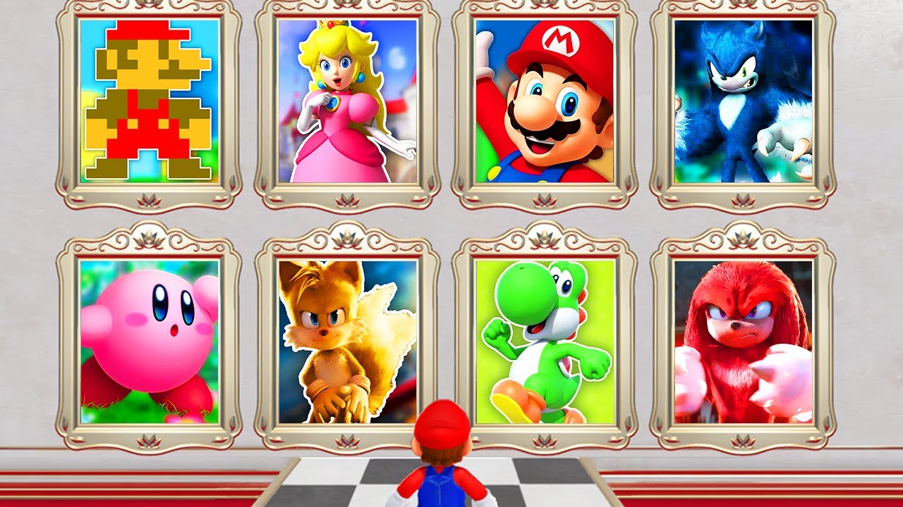 All Character Paintings in Super Mario Odyssey