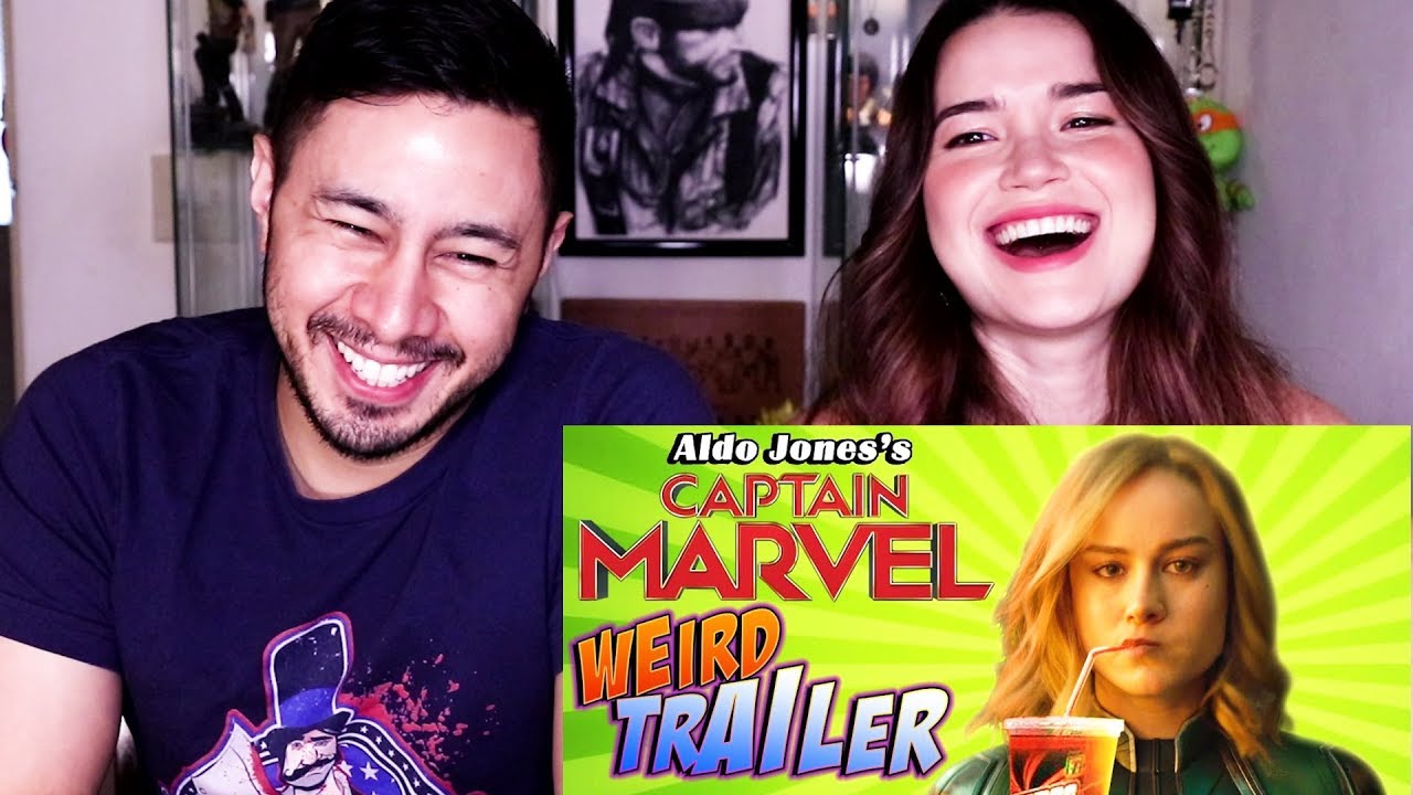 CAPTAIN MARVEL Weird Trailer | Aldo Jones | Reaction!