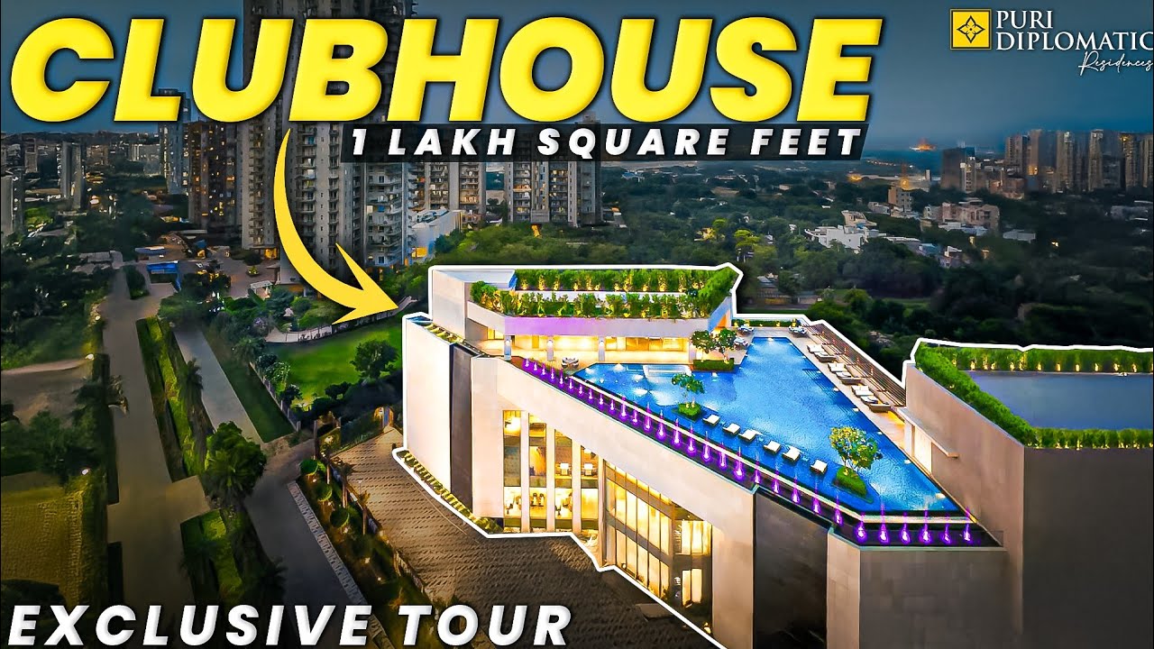 You Won’t Believe These Luxury Clubhouses Exist in Gurgaon! Puri Diplomatic Residencies Sector 111