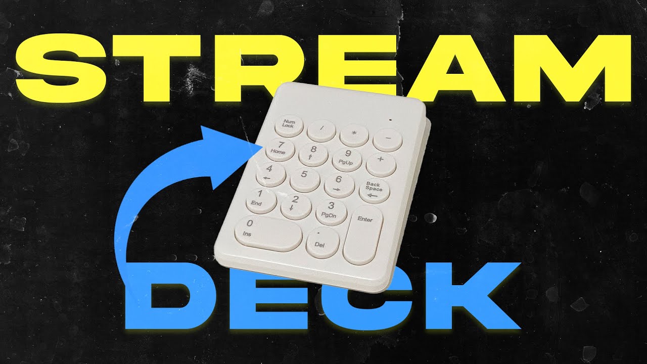 MAKE YOUR NUMPAD A STREAMDECK (Macropad) | FREE & EASY