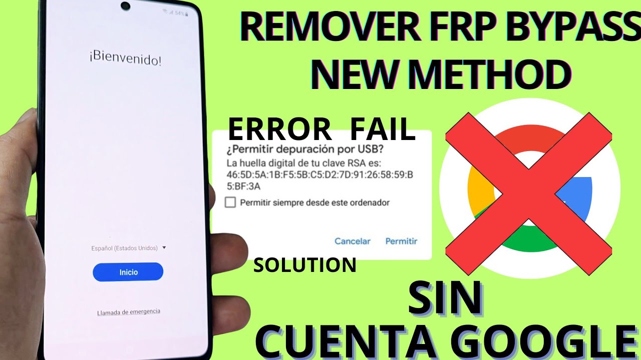 Nuevo Método 2025 android 14 - Como quitar cuenta de google samsung a71 a70 a72 a73 android 14 - 13