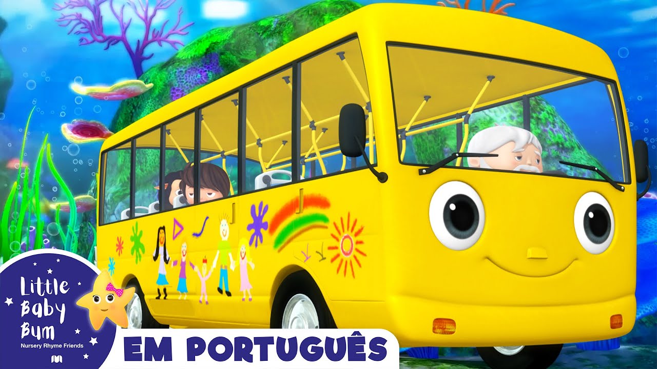 🚍 As Rodas do Ônibus Debaixo de Água🚍 | 2 HORAS DE LBB BRASIL | Músicas Infantis e Desenhos