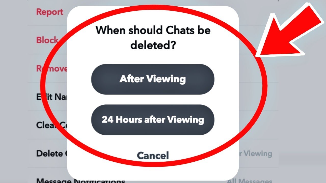 What Is After Viewing And 24 Hours After Viewing In Snapchat