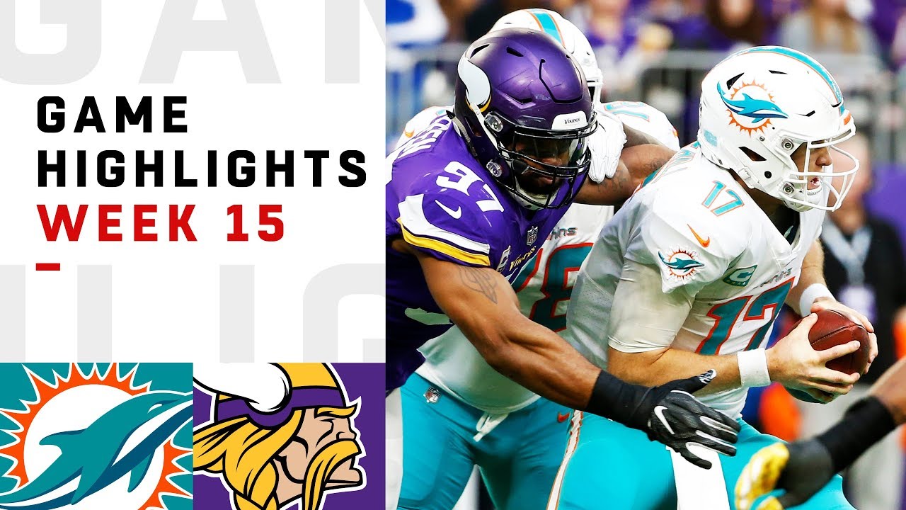 Dolphins vs. Vikings Week 15 Highlights | NFL 2018