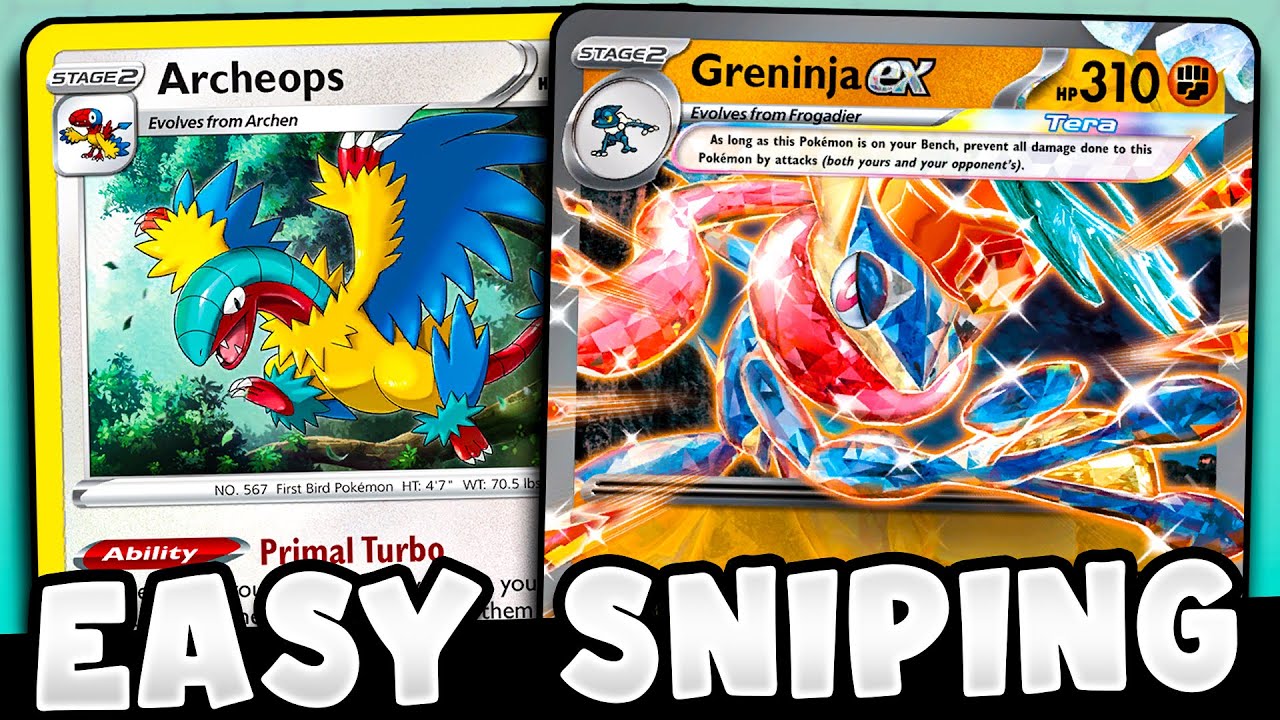 This Greninja ex Deck Plays Archeops & Lugia VSTAR?!