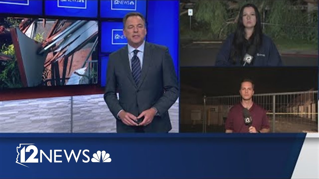 12News Team Coverage: Microburst hits Tempe