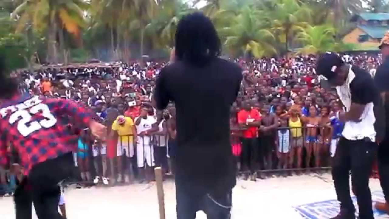 KIFF NO BEAT performance Climbié beach Assinie