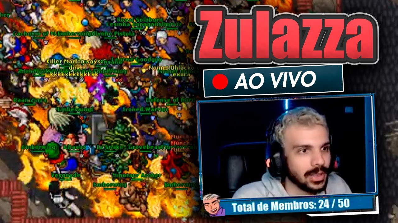 Tibia: Zulazza the Corruptor em Gentebra (18/05/2020)