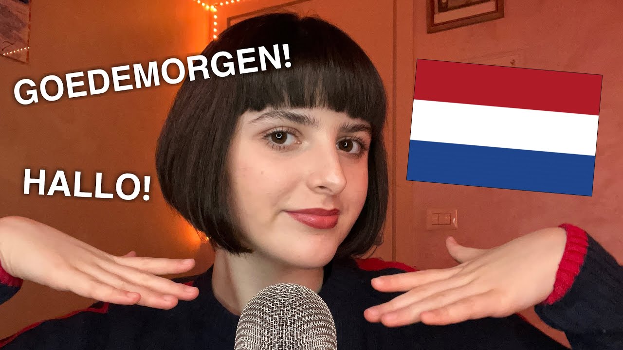 ASMR Teaching You Basic Dutch 🇳🇱