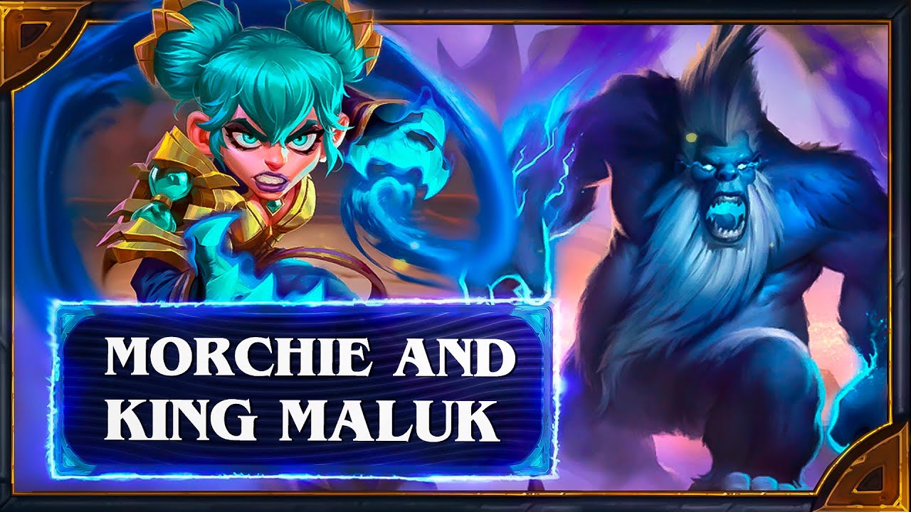 Hearthstone. The Darkmoon Faire Skins - King Maluk and Morchie. Voicelines and Animation.