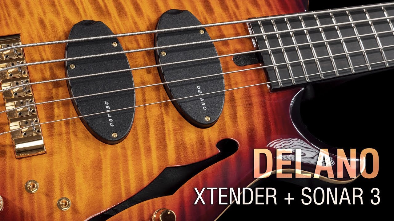 Delano Xtender + Sonar 3 // Mensinger Joker B Hollowbody 35