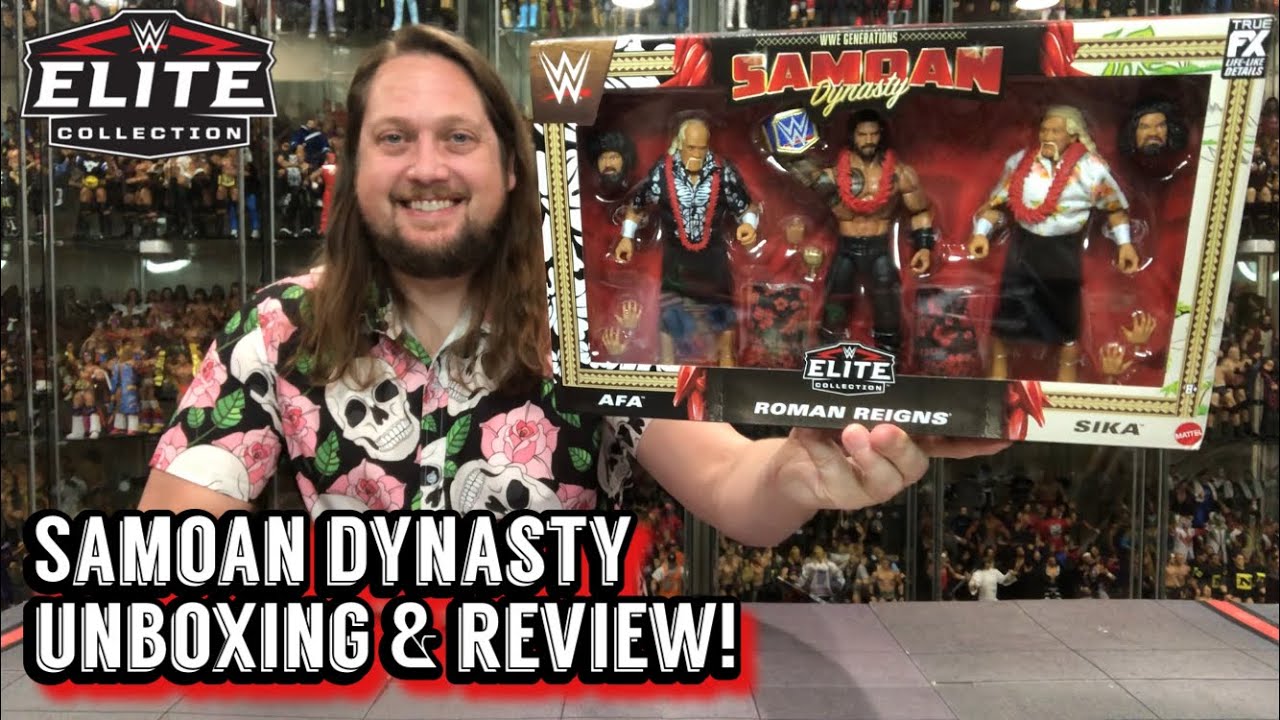 Samoan Dynasty WWE Mattel Elite Walmart Exclusive Unboxing & Review!