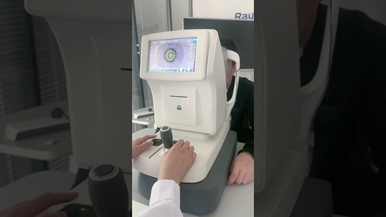 How to use Autorefractometer #optometry #optometrist #eyecare #ophthalmic #autorefractometer