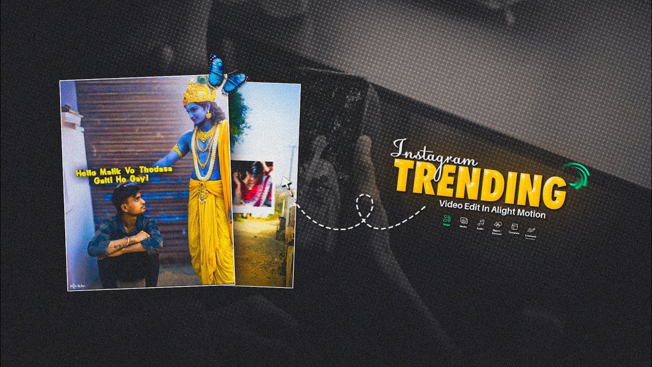🔥 Instagram Trending Reels Editing | Viral Reels Editing In Alight Motion 🔥