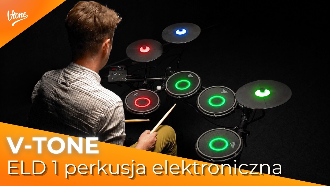 V-TONE ELD 1 - perkusja elektroniczna LED