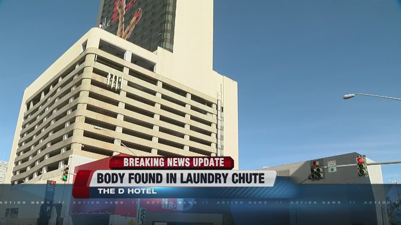 Body found in The D hotel-casino laundry chute