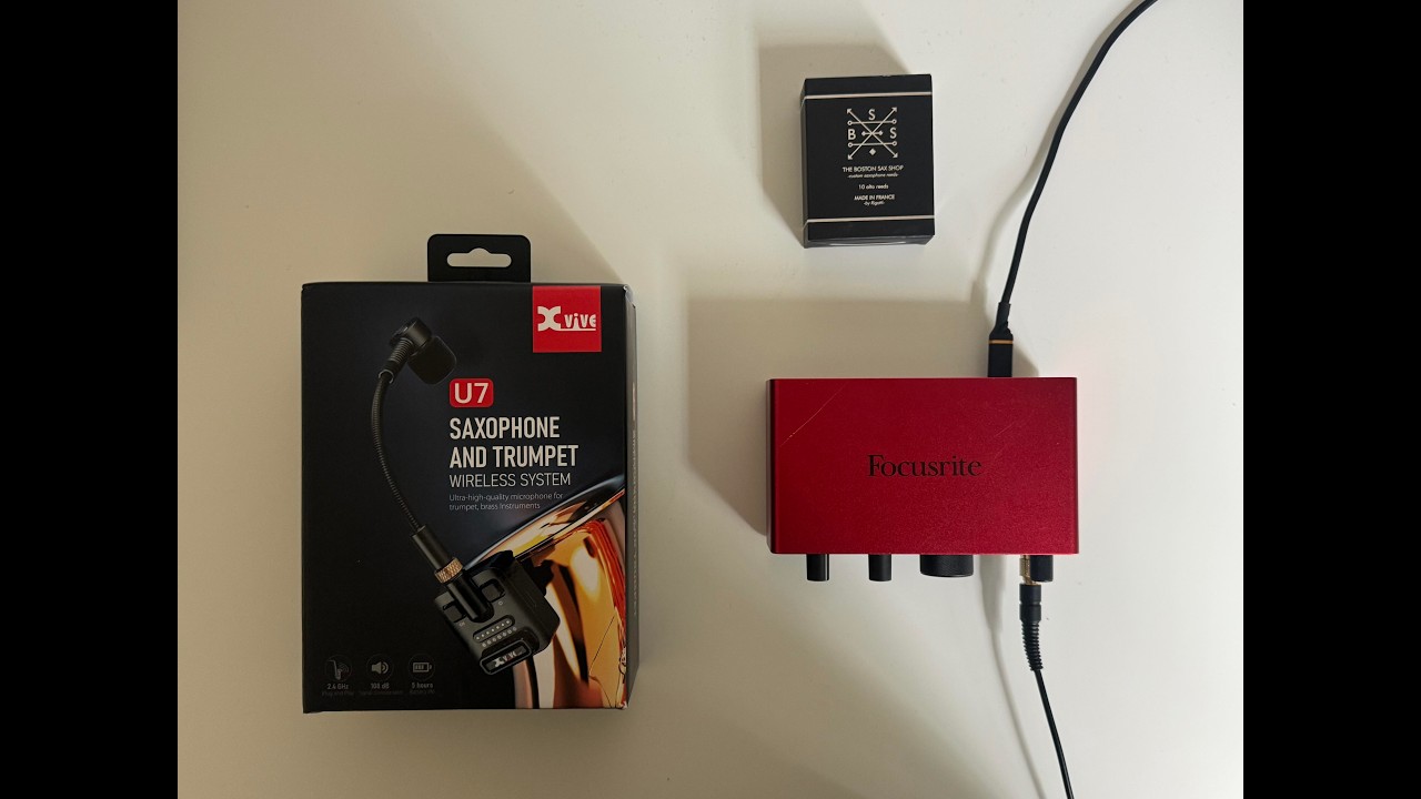 XVive U7 Review | Wireless Sax & Trumpet Recording Made Easy!