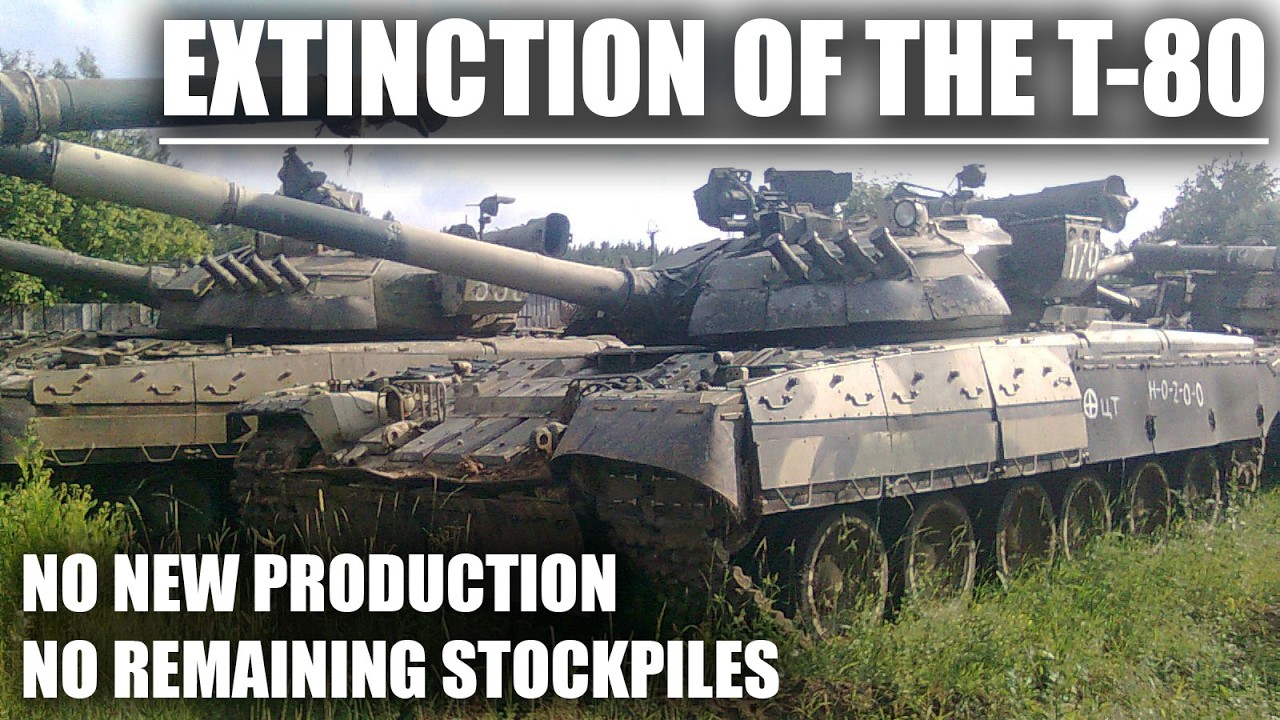 Russia Has Now Reached the End of an Entire Tank Family: The T-80